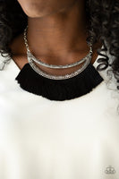 Paparazzi The MANE Event - Black Necklace