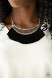 Paparazzi The MANE Event - Black Necklace
