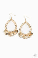 Paparazzi Street Appeal - Gold Earrings