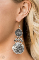 Paparazzi Garden Adventure - Silver Earrings