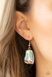 Paparazzi Iridescently Ice Queen - Copper Necklace