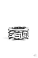 Paparazzi Tycoon Tribe - Silver Men's Ring
