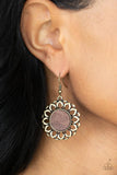 Paparazzi Farmhouse Fashionista - Brass Earrings