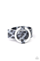 Paparazzi Jungle Cat Couture - Silver Wrap Bracelet