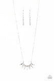 Paparazzi Empirical Elegance - White Necklace