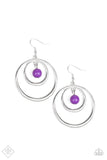 Paparazzi Diva Pop - Purple Earrings