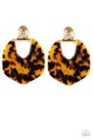 Paparazzi My Animal Spirit - Gold Post Earrings