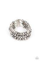 Paparazzi Supernova Sultry - Silver Bracelet