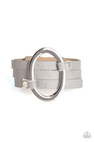 Paparazzi Cowgirl Cavalier - Silver Wrap Bracelet