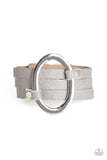 Paparazzi Cowgirl Cavalier - Silver Wrap Bracelet