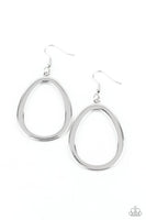 Paparazzi Casual Curves - Silver Earrings