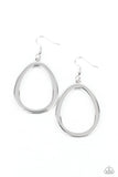 Paparazzi Casual Curves - Silver Earrings