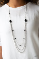 Paparazzi Dare to Dazzle - Black Necklace