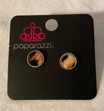 Paparazzi Starlet Shimmer - Animal Print Earrings