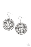Paparazzi Choose To Sparkle - White Earrings