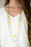 Paparazzi Colorful Couture - Yellow Necklace