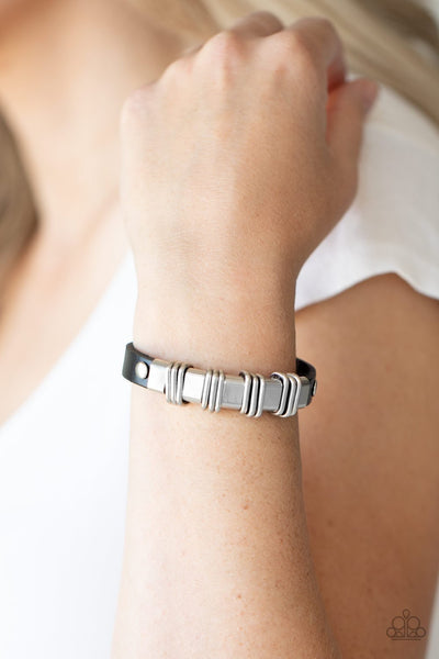 Paparazzi Rural Explorer - Black Urban Bracelet