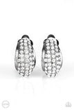 Paparazzi Revenue Avenue - Black Clip-On Earrings