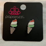 Paparazzi Starlet Shimmer “Ice Cream Dream” Earrings