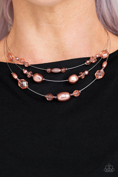 Paparazzi Pacific Pageantry - Copper Necklace