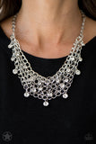 Paparazzi Fishing for Compliments - Silver Necklace