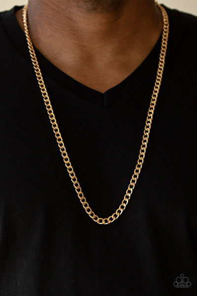 Paparazzi Delta & Halftime - Gold Men's Set