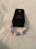 Paparazzi Starlet Shimmer White beaded bracelets