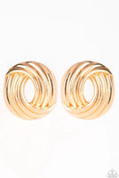 Paparazzi Rare Refinement - Gold Post Earrings
