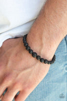 Paparazzi Focused - Black Urban Bracelet