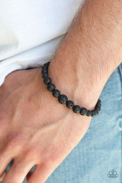 Paparazzi Focused - Black Urban Bracelet