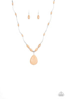 Paparazzi Explore the Elements - Brown Necklace