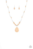 Paparazzi Explore the Elements - Brown Necklace