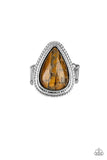 Paparazzi Mojave Mist - Brown Ring