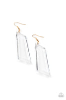 Paparazzi The Final Cut - Gold Earrings