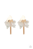 Paparazzi Harmonically Holographic - Gold Post Earrings