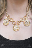 Paparazzi Hypnotized - Gold Necklace