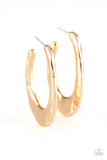 Paparazzi HOOP Me Up! - Gold Hoop Earrings