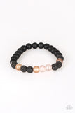 Paparazzi Tone Down - Brown Urban Bracelet