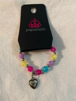 Paparazzi Starlet Shimmer LOVE Heart bracelets