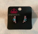 Paparazzi Starlet Shimmer - Multi Rhinestone Earrings