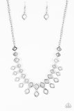 Paparazzi Geocentric - Silver Necklace