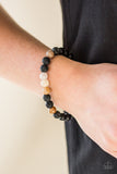 Paparazzi Tone Down - Brown Urban Bracelet