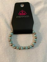 Paparazzi Starlet Shimmer Silver Beaded bracelets