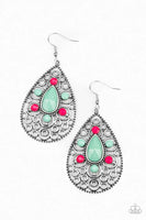 Paparazzi Modern Garden - Multi Earrings