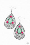 Paparazzi Modern Garden - Multi Earrings