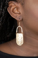 Paparazzi Resort Relic - Gold Earrings