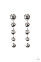 Paparazzi Drippin In Starlight - Silver Post Earrings