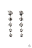 Paparazzi Drippin In Starlight - Silver Post Earrings