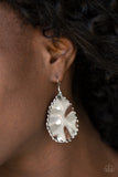 Paparazzi Trail Ware - Silver Earrings