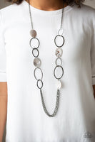 Paparazzi Kaleidoscope Coasts - Black Necklace